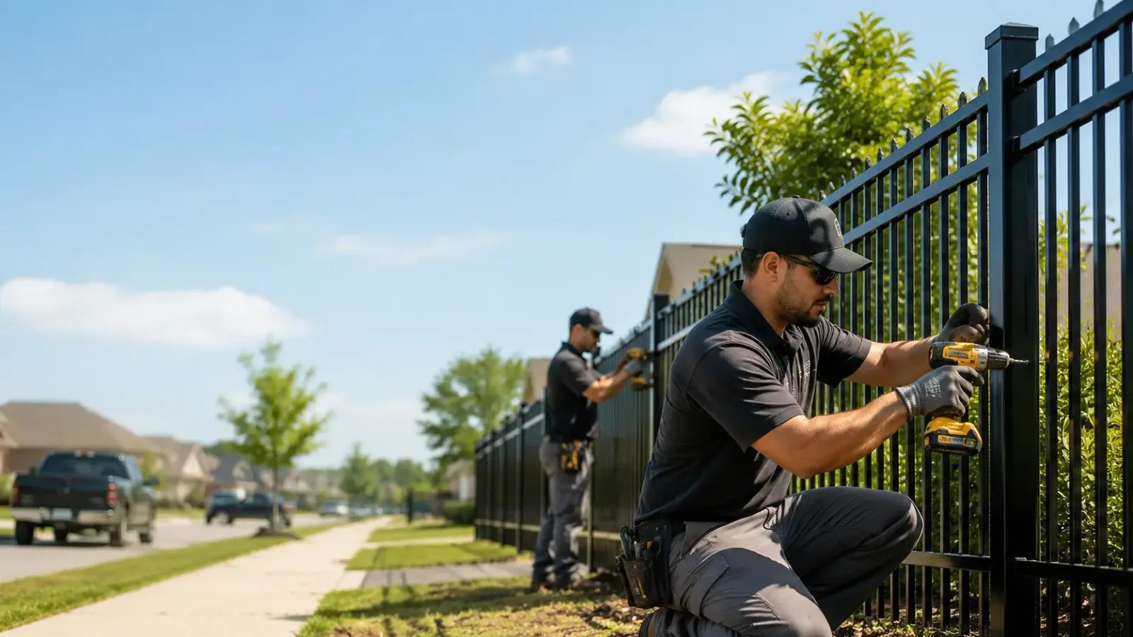Metal Fence Installation in Blair, NE